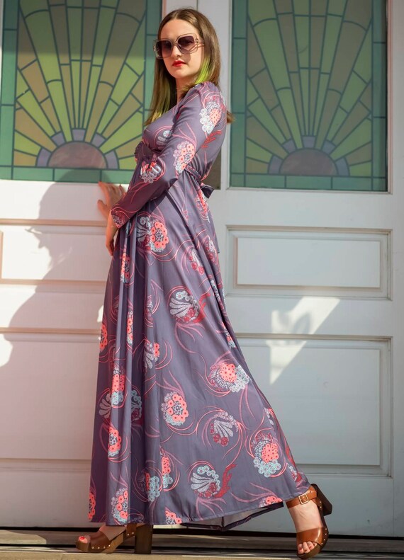 Vintage 1970s Maxi Dress | Empire Line | Celia Bir
