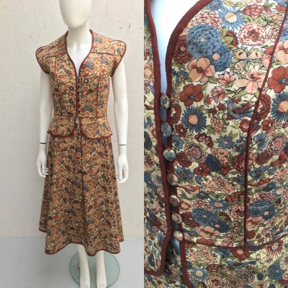Beautiful vintage Vtg 1870s 70s Anna Belinda Art N