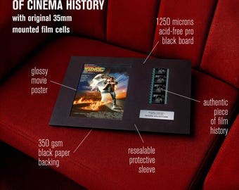 BACK to the FUTURE (1985) Extremely Rare Authentic 35mm Film Cells