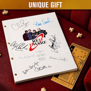 Red Dwarf (1988) TV SCRIPT | Sci-Fi Comedy Episodes Screenplay Replica | Gift for TV Show Fan | Television Memorabilia & Series Prop