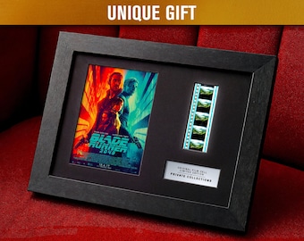 BLADE RUNNER 2049 (2017) Células de Filme Autênticas de 35 mm | Opções de Moldura LED e Passe-Partout | Memorabilia de Filme de Ficção Científica | Presente Exclusivo para Fãs de Arte de Parede