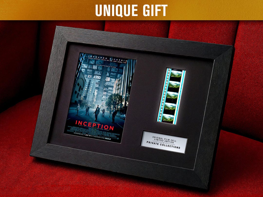 INCEPTION (2010) Authentic 35mm Film Cells | LED Frame & Mat Board ...