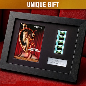 TWIN PEAKS: Fire Walk with Me (1992) Células de Filme Autênticas de 35 mm | Moldura e Passe-Partout com LED | Colecionáveis de Terror e Mistério | Decoração de Parede para Quarto