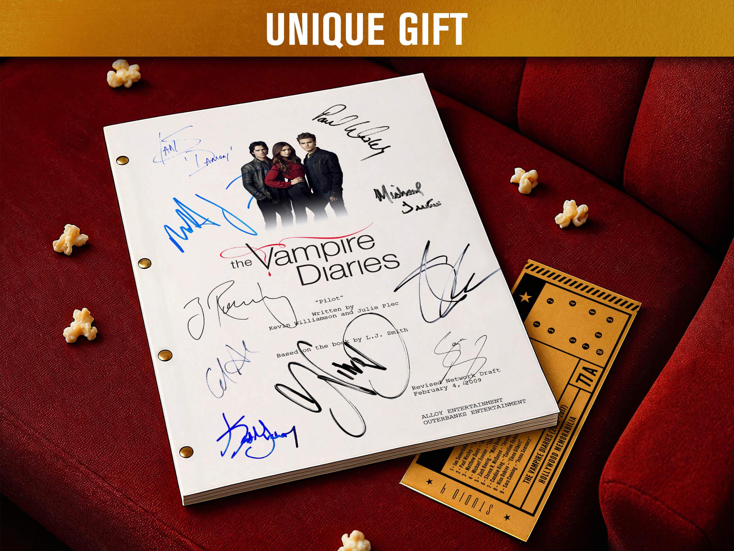 Supernatural signed script - Etsy 日本