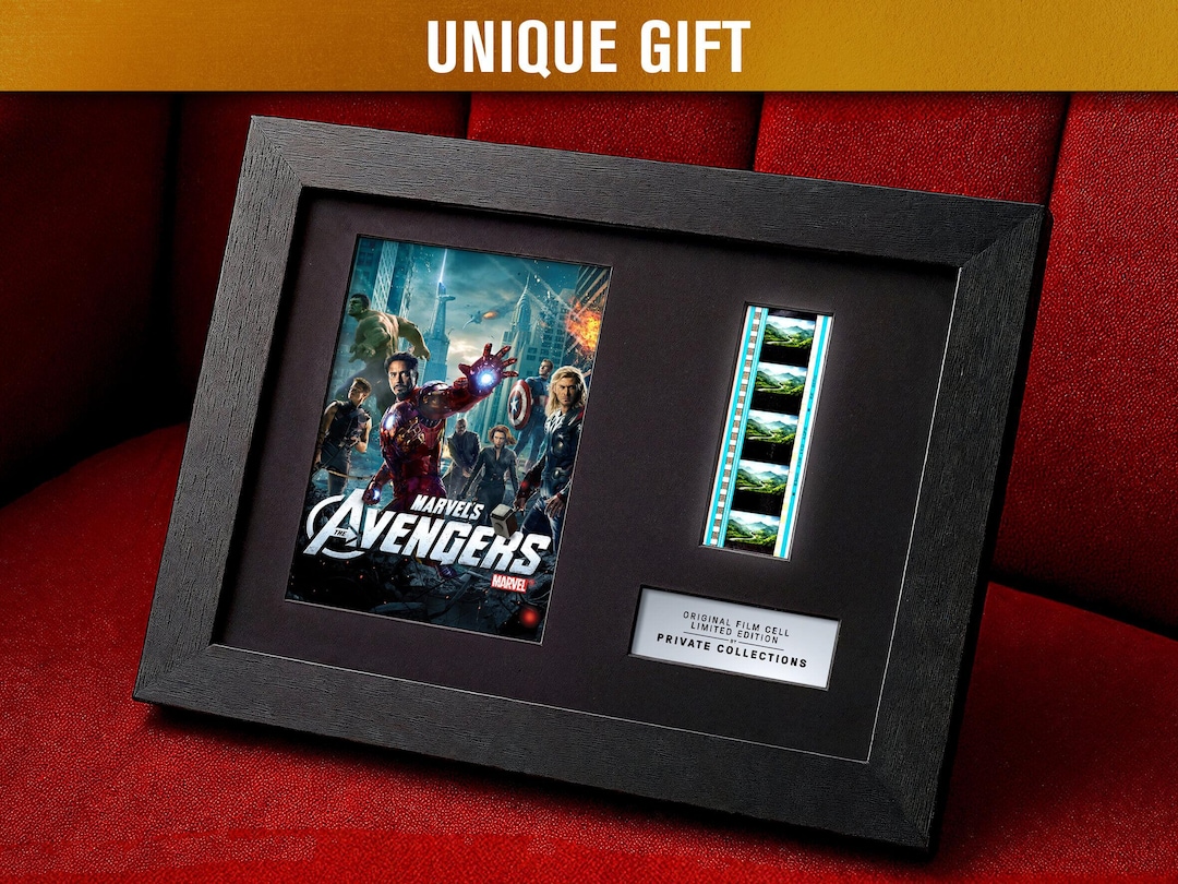 AVENGERS (2012) Authentic 35mm Film Cells | LED Frame & Mat Board ...