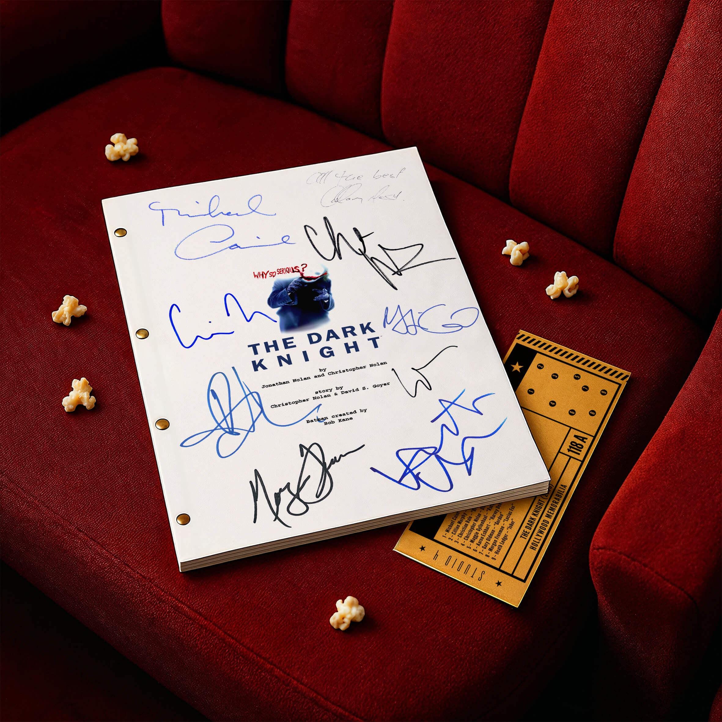 The Dark Knight (2008) MOVIE SCRIPT | Superhero Crime Thriller ...