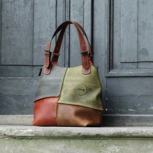Unique leather shoulder bags online