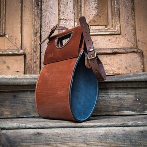Handbag Boho Hobo Handmade Purse    Crossbody bag with long detachable strap    High quality vintage style bag     LadyBuQ leather purse