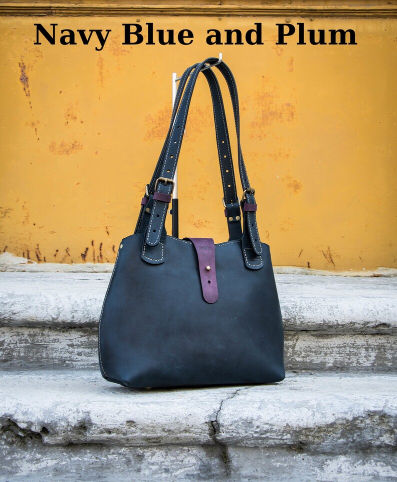 navy shoulder bags sale