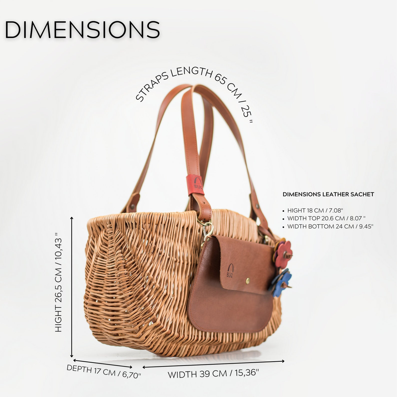 Wicker Shopping Bag Picnic Wicker Basket Handwoven Picnic Etsy