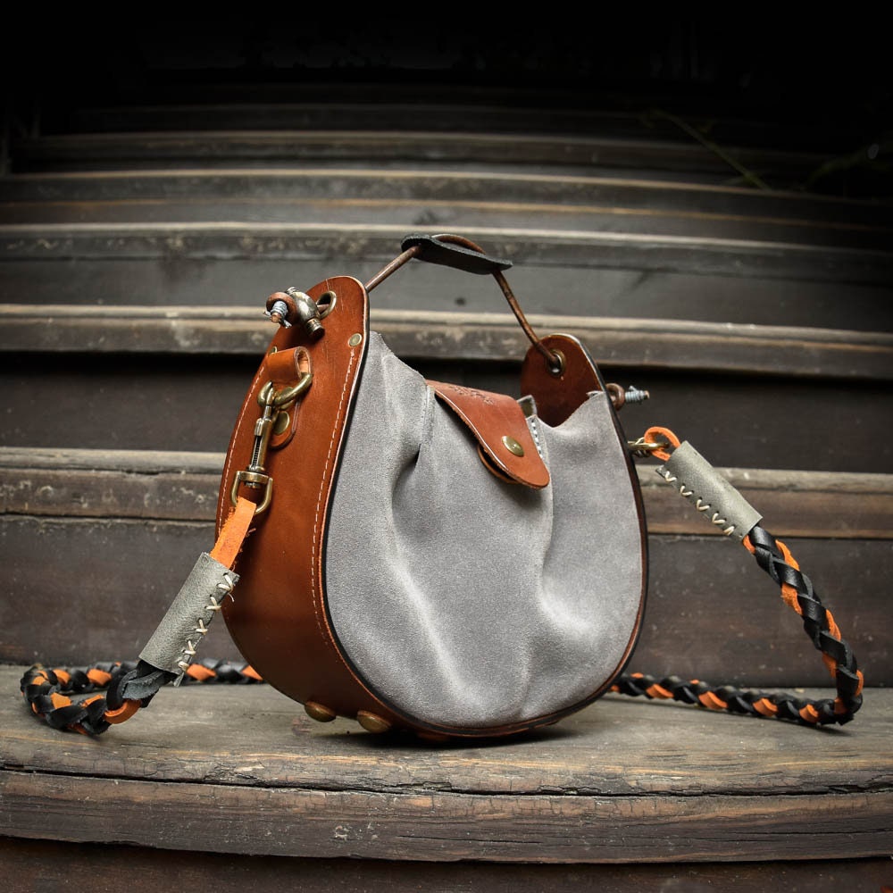 💰3/$15 Brown Leather Purse Strap Crossbody Handbag Strap 56” L
