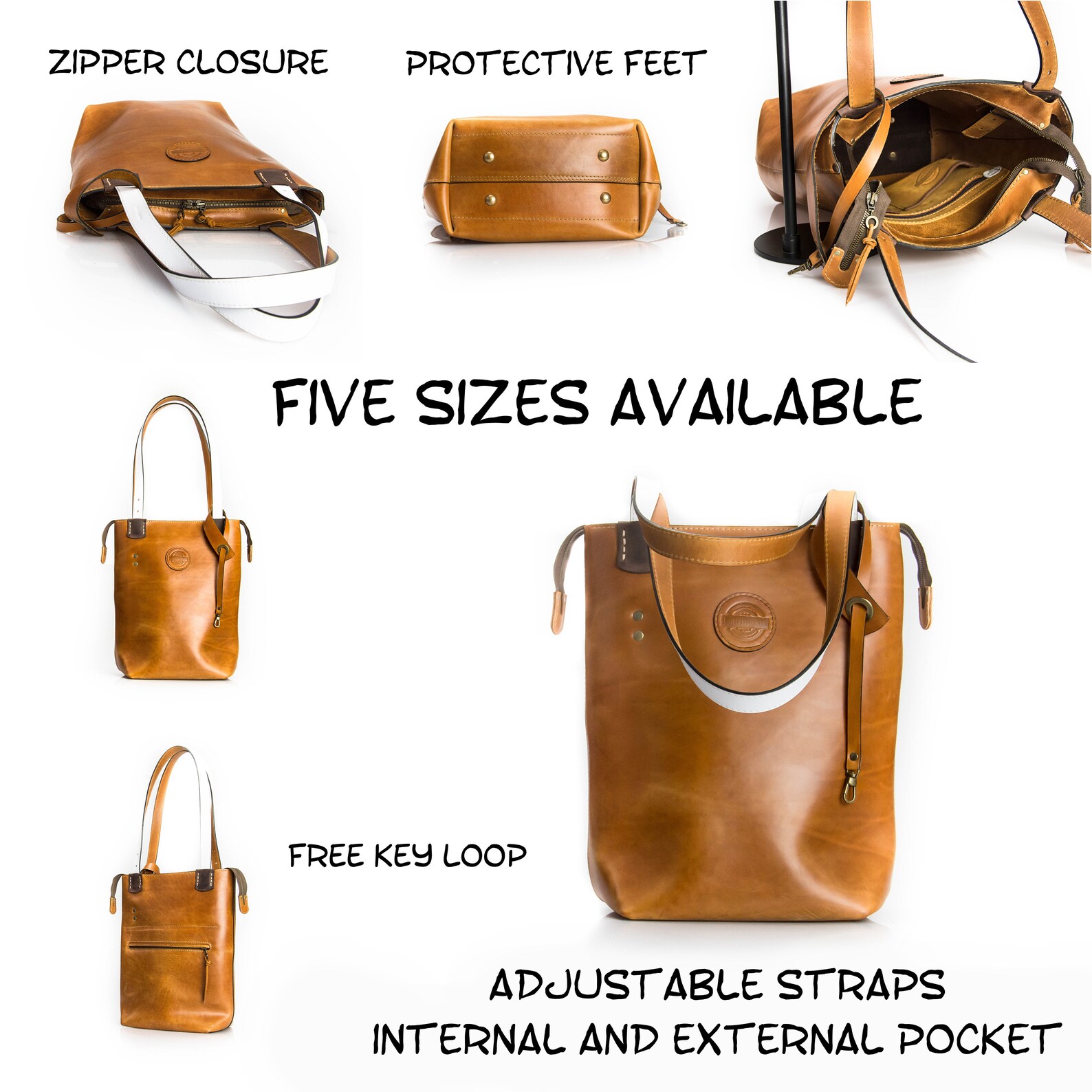 Shoulder Handmade Bag Leather Tote Bag Handbag Zuza Art - Etsy