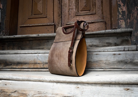 Genuine Leather Satchel for Women Purse Embossed Top Handle Shoulder  Handbag Handmade Purse Crossbody Tote Bag