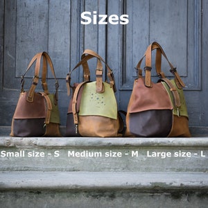 Handbag available in three sizes