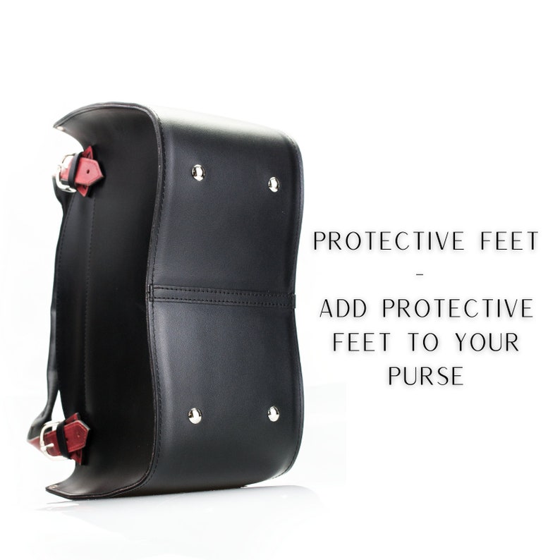 Protective feet 4pieces  - Add protective feet to your purse 