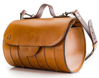 Camel bag roller portemonnee Luxe tas lederen tas handgemaakte hoogwaardige natuurlijke lederen ladybuq handtas damesgeschenken Originele tas