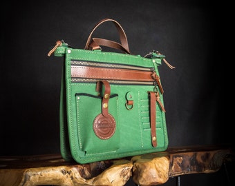 Handmade leather Purse organizer bag organizer large removable bag insert handbag organizer to your bag