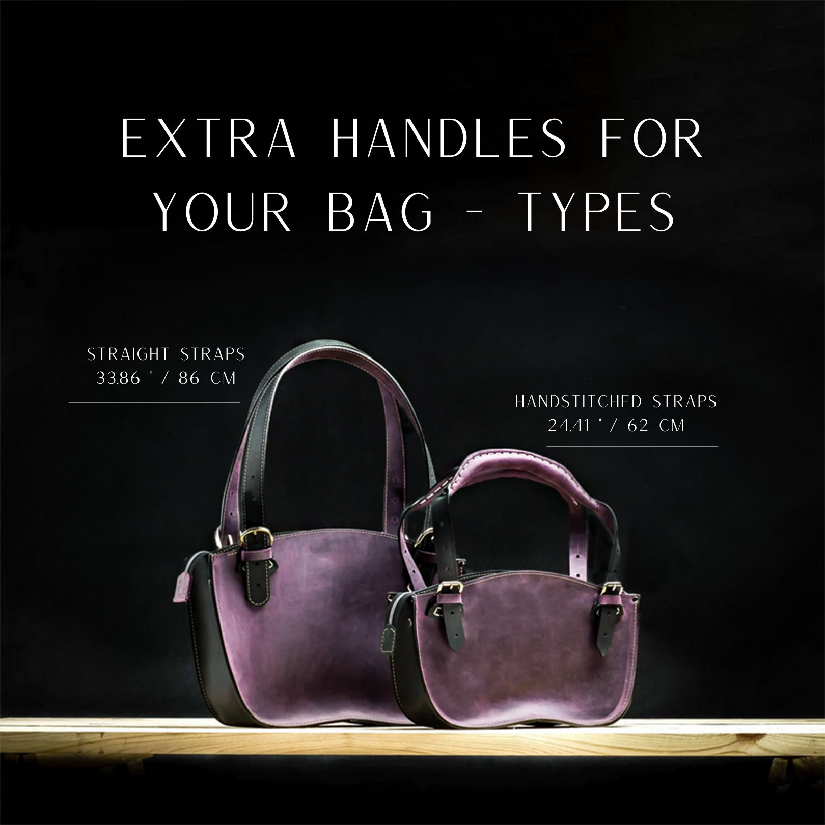 Luxury long handle 'MERCI' bag | Obi and Co