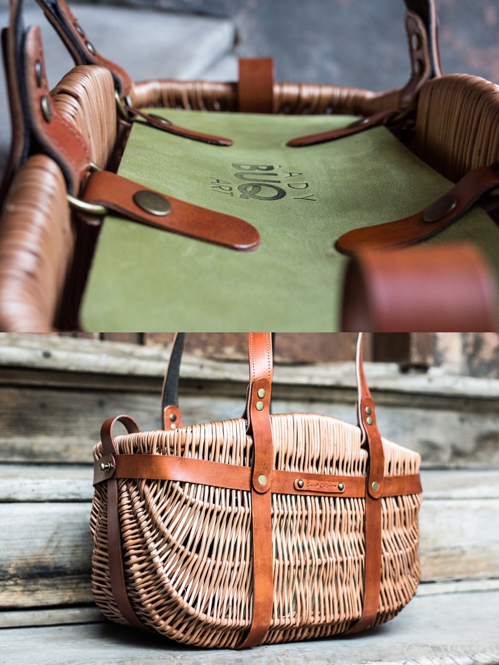 Wicker Shopping Bag Picnic Wicker Basket Handwoven Picnic Etsy