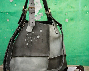 Natural leather handmade Oversize  Bag Ladybuq  purse handbag tote bag full grain leather purse handmade unique leather bag gift for her