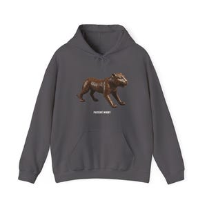 Benin Bronze Leopard Hoodie, Afrocentric Streetwear, History Lover Gift (Heavy Blend) image 2