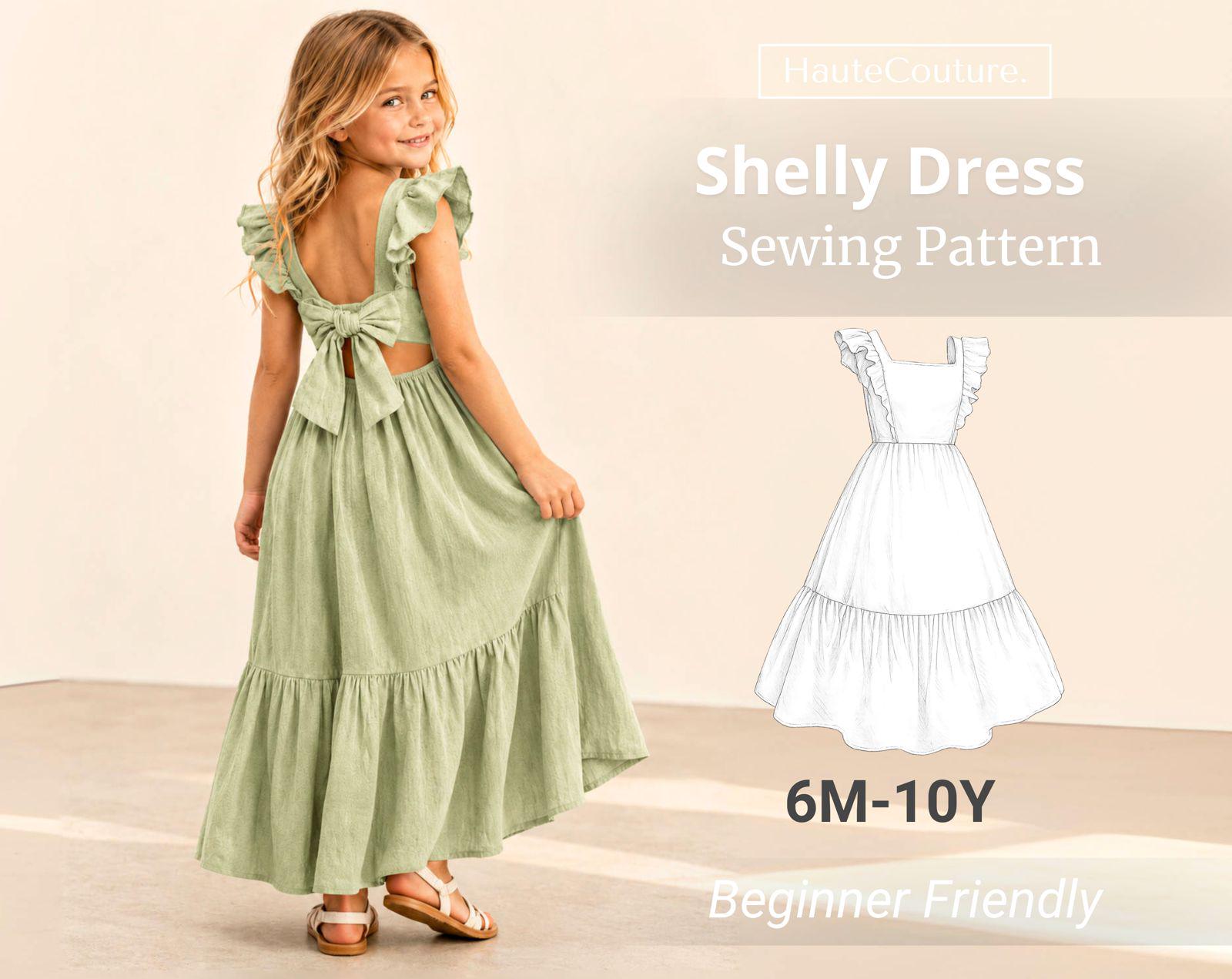 Flower Girl Dress Pattern - Etsy UK