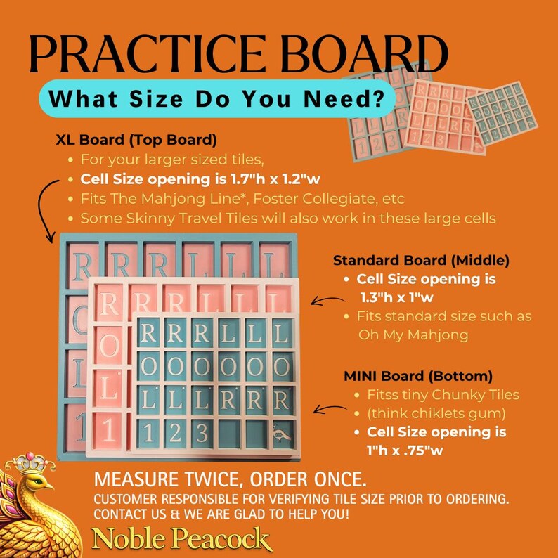 Mini Tiles Mahjong Practice Board | For Tiny Travel Tiles image 17