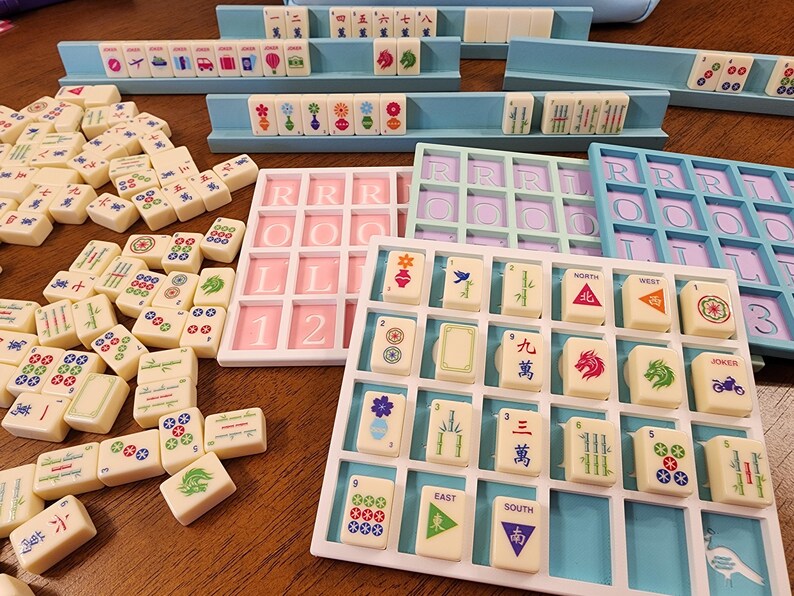 Mini Tiles Mahjong Practice Board | For Tiny Travel Tiles image 15