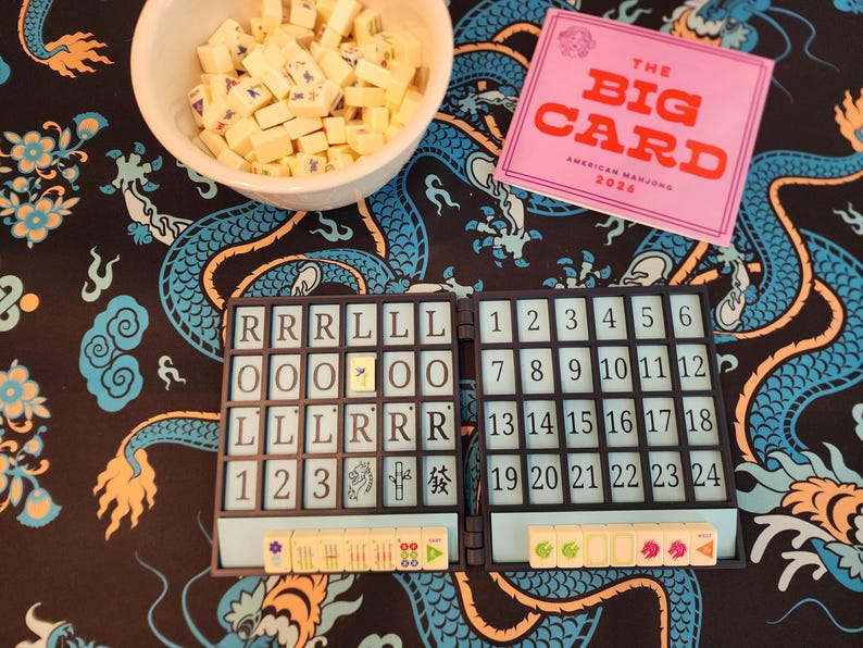 Mini Tiles Anywhere Board | For Tiny Travel Tiles| Mahjong Travel image 11
