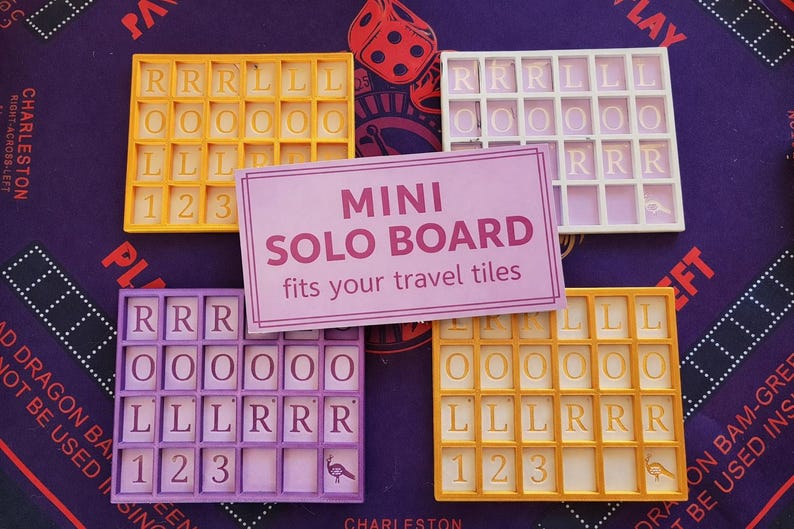 Mini Tiles Mahjong Practice Board | For Tiny Travel Tiles image 16