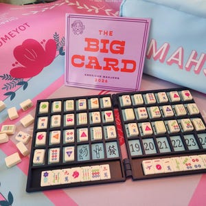 Mini Tiles Anywhere Board | For Tiny Travel Tiles| Mahjong Travel image 8