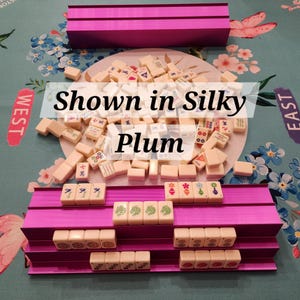 Mini Tiles Double-Handed Rack Set | Travel Racks | Portable Mahjong image 15