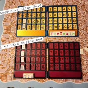 Mini Tiles Anywhere Board | For Tiny Travel Tiles| Mahjong Travel image 5