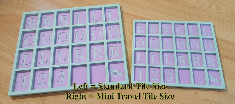 Mini Tiles Anywhere Board | For Tiny Travel Tiles| Mahjong Travel image 15