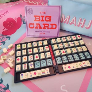 Mini Tiles Anywhere Board | For Tiny Travel Tiles| Mahjong Travel image 12