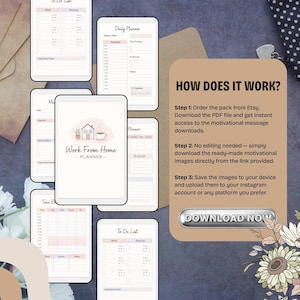 Professional Remote Office Success Map Home Work Task Tracker PDF PNG Elite Business Goal Organizer Desktop Performance Strategy Plan Tool