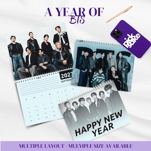 Bts Calendar - Etsy