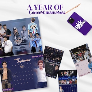 Bts Wall Calendar - Etsy