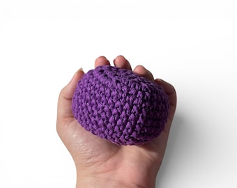 Handmade Crochet Pet Ball Toy | Custom Color, Catnip, Bell, Squeaker