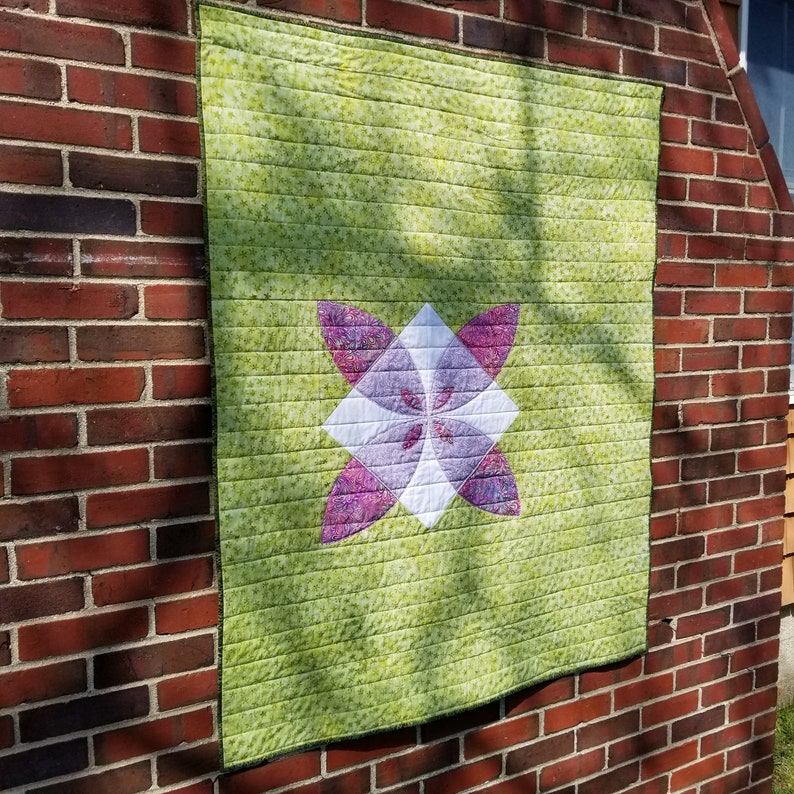 Pippin Modern Applique Baby Quilt Downloadable PDF Digital Pattern