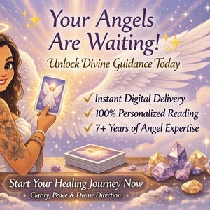 Lecture de cartes Ange mystique - Guidage le jour même