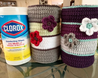 Disinfectant Wipe Cover Crochet Pattern