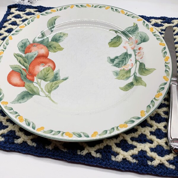 Diamond Placemats Etsy