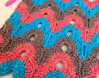 Cathedral Crochet Pattern, Crochet Scarf Pattern, Crochet Pattern