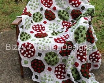 PDF Pattern- Lady Bug Picnic Afghan