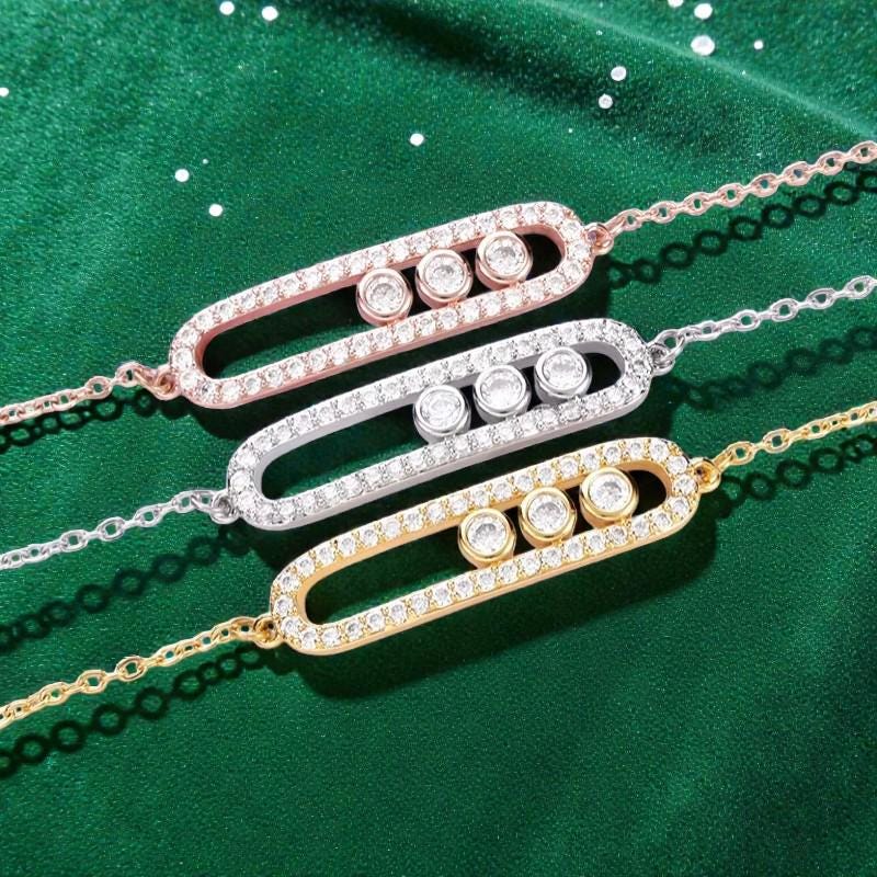 Bracciale Argento catena anelli grandi – Morosini Gioielli