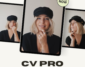 Pro Word CV Template – Curriculum Vitae + Cover Letter Template