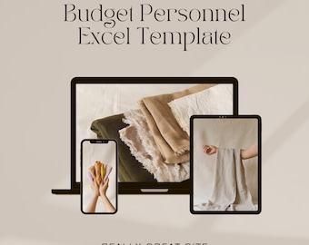 Personal Budget Excel – Spreadsheet for Managing Finances & Tracking Expenses