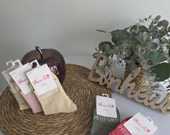 Calzini da bambina con paillettes