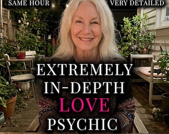 Sehr detaillierte Liebe Vertiefte Lesung, zukünftige Liebe Tarot Legung, Beziehung Intuitive psychische Lesung Geschriebener Bericht & PDF von Ruth